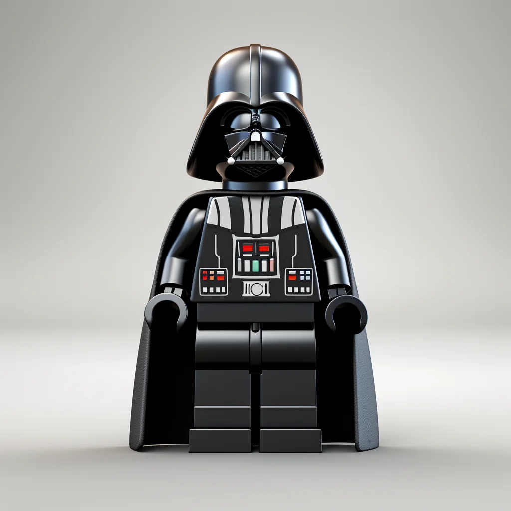 Darth Vader lego 3d character toy game