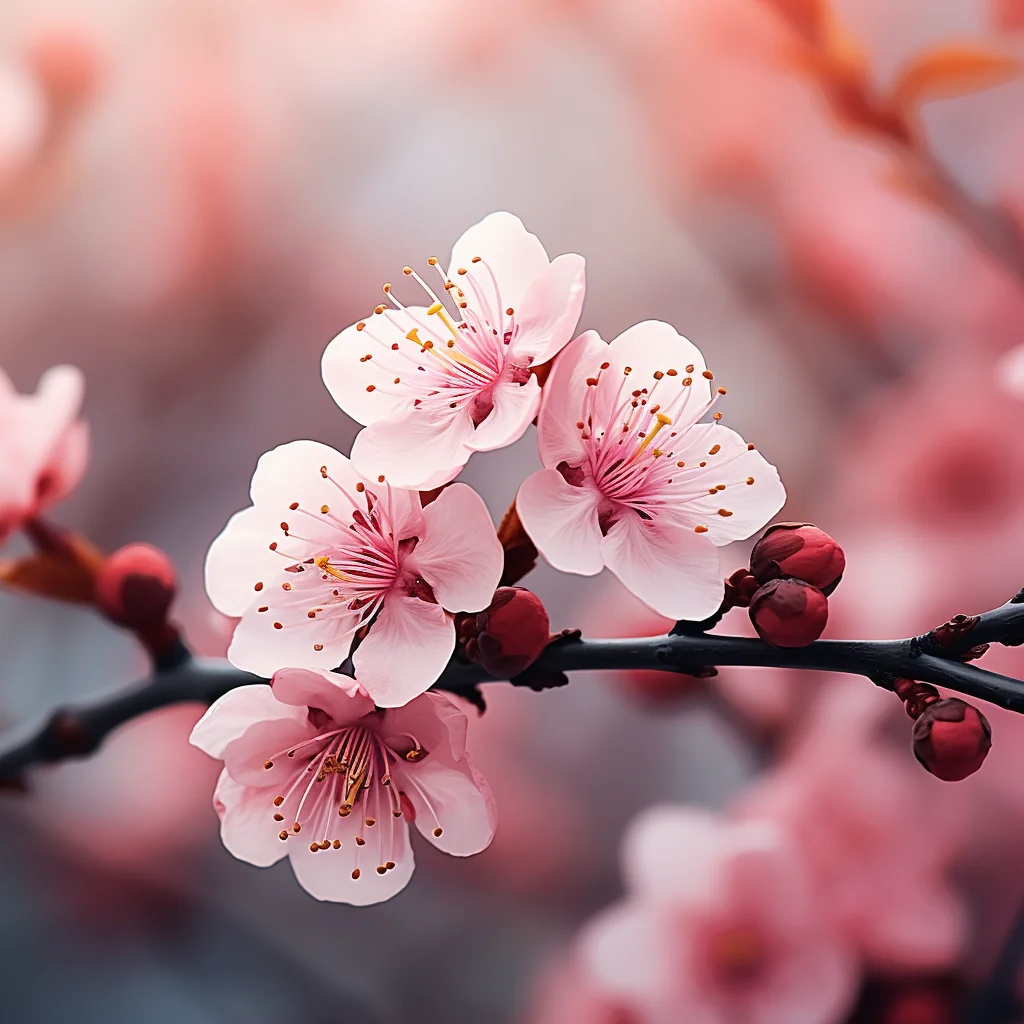 flower petal plum blossom pink spring photography