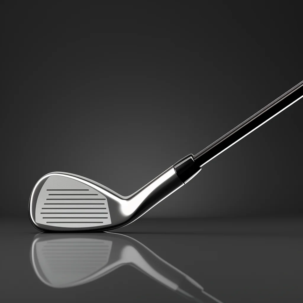 golf club photography illustration golf shaft black and white