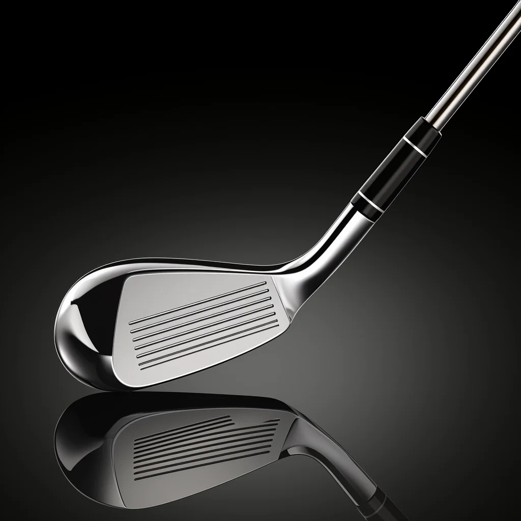 golf club photography illustration golf shaft black
