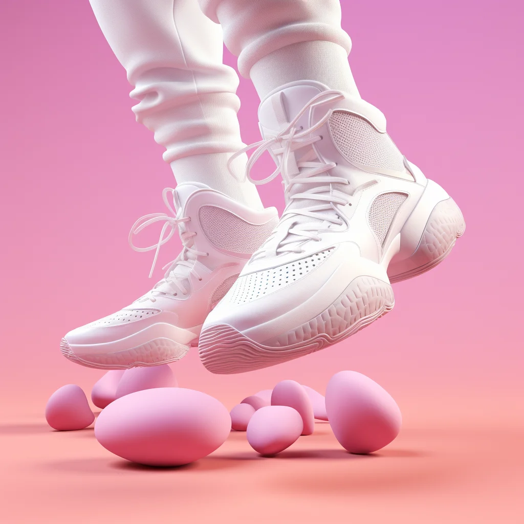 basketball shoe socks foot sneaker puma white jump