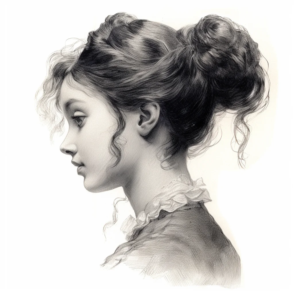 lady graphite pencil hair drawing face head woman sketch