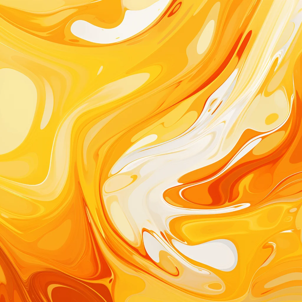 orange yellow abstract white background wallpaper graphic painting fluid palette