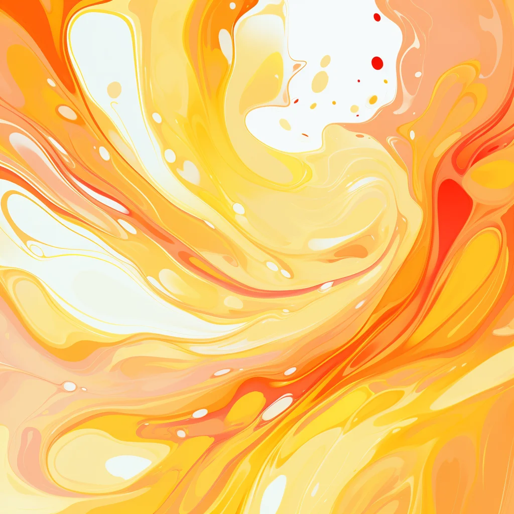 orange yellow abstract white background wallpaper graphic painting vector fluid