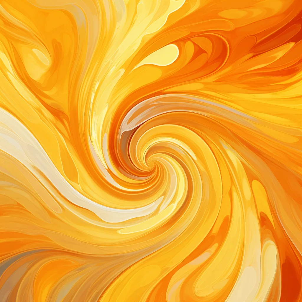 orange yellow swirl abstract wallpaper background painting vector graphic