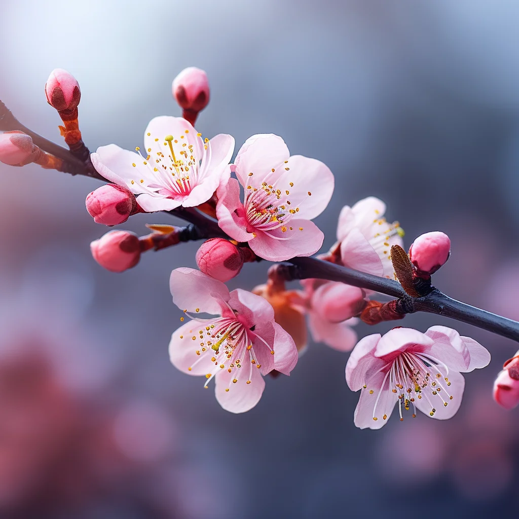 spring flower plum blossom pink petal photography