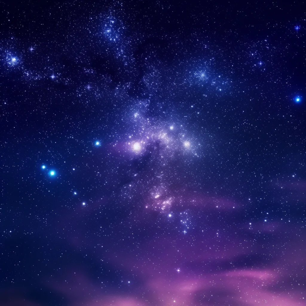 starry sky galaxy star night blue dark space national photography
