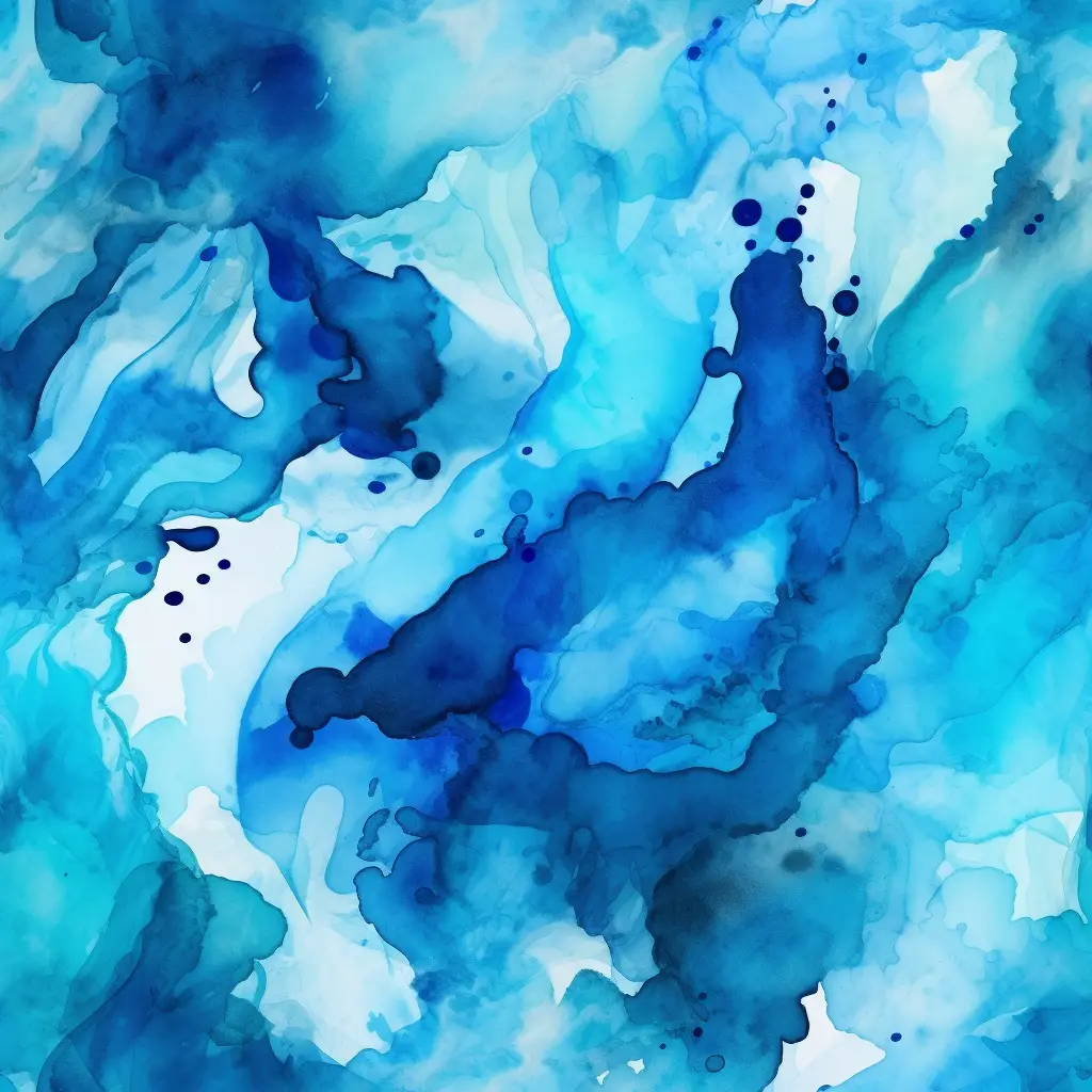blue cyan color watercolor painting colorful pattern wallpaper background