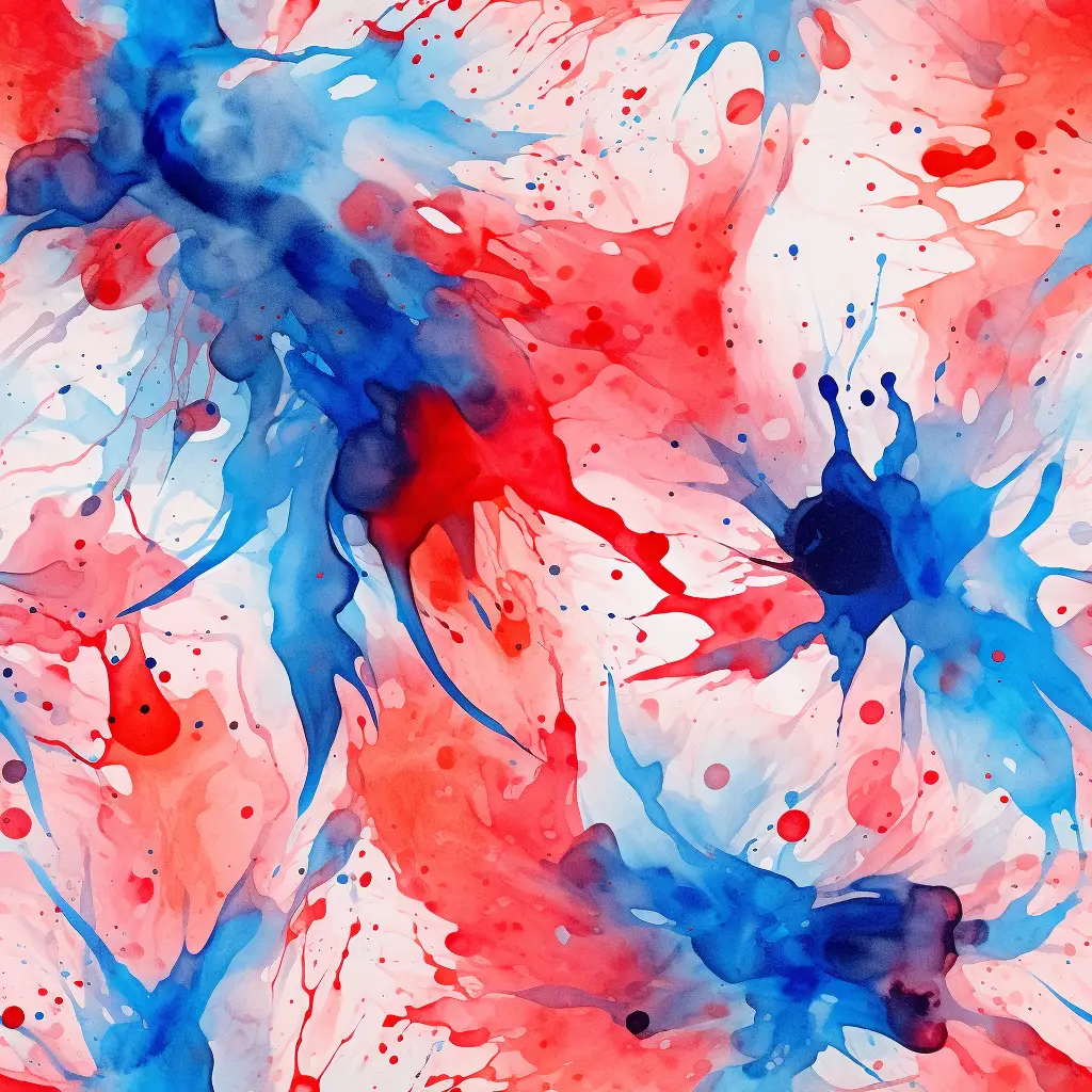 blue red color watercolor painting colorful pattern background wallpaper