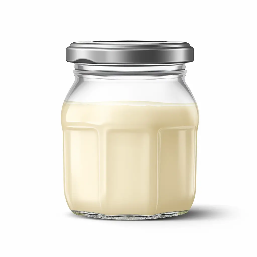 bottle glass mayonnaise jar label mockup photography