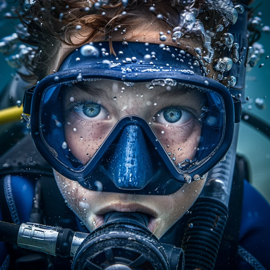 boy man diving underwater sea swim photography
