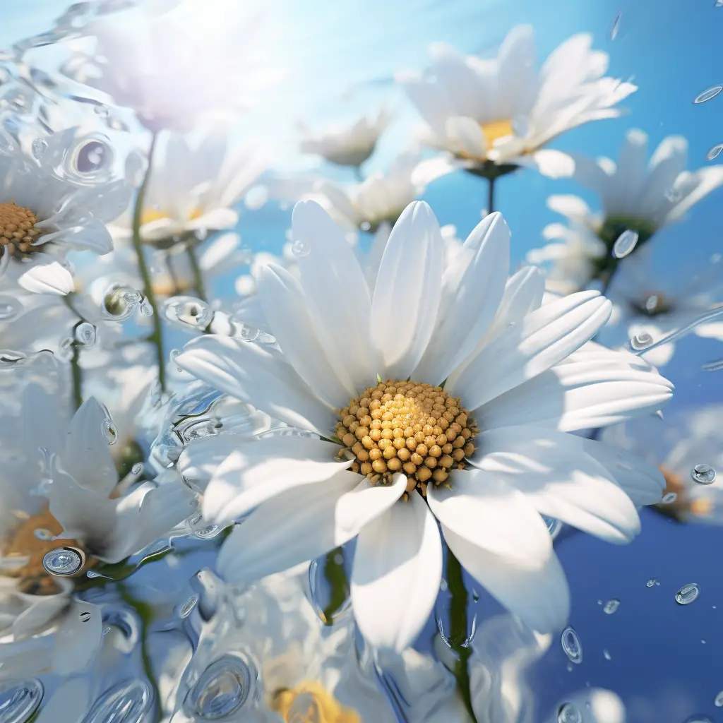 flower white blue daisy chrysanthemum petal