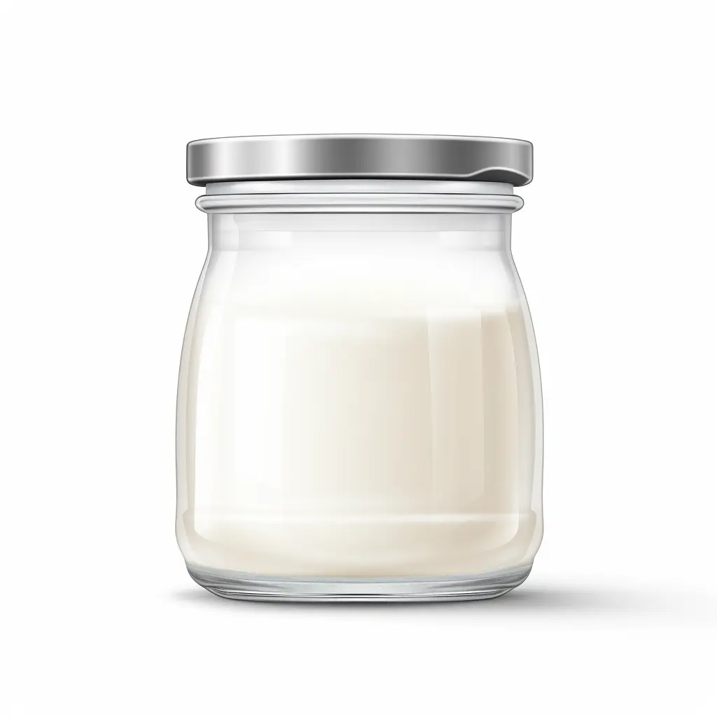 glass bottle mayonnaise jar label photography mockup