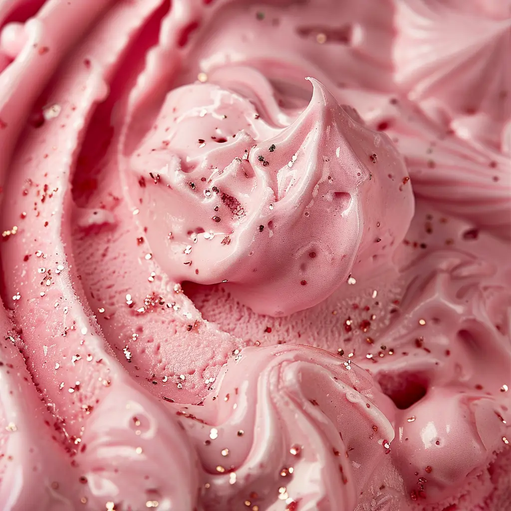 ice cream creamy strawberry cheese delicious gelato pink photography