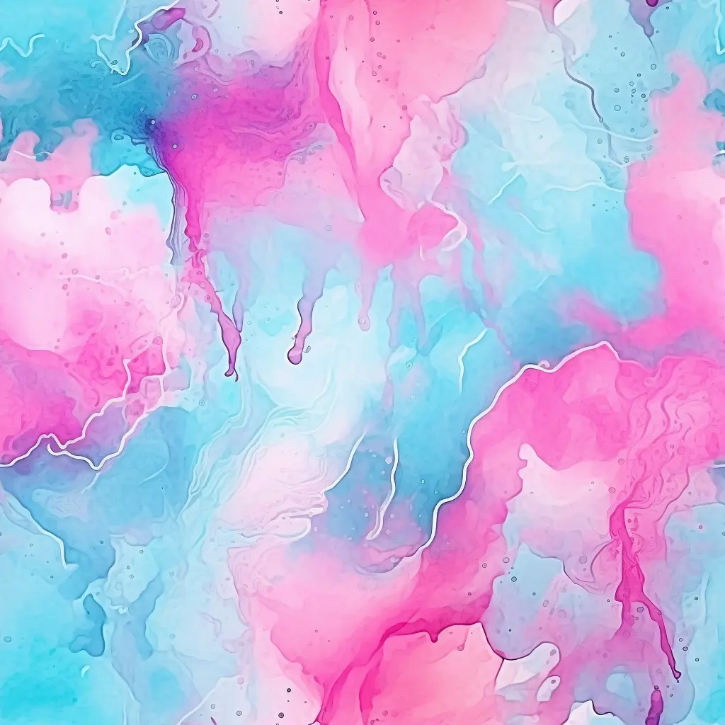 pink cyan color watercolor painting colorful pattern