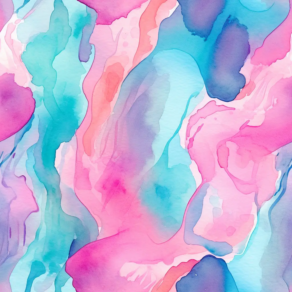 pink cyan color watercolor painting pattern background  colorful  wallpaper