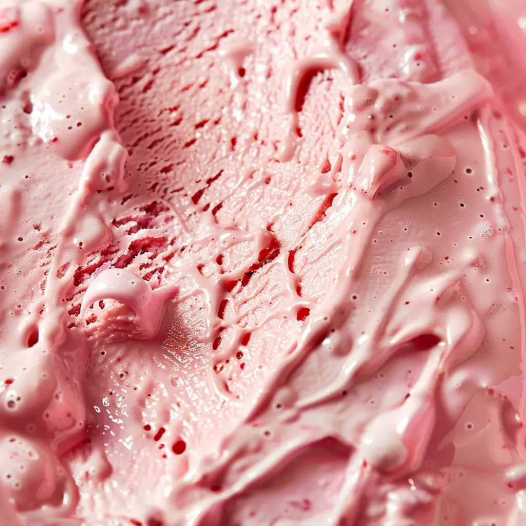 strawberry ice cream creamy cheese gelato delicious pink photography