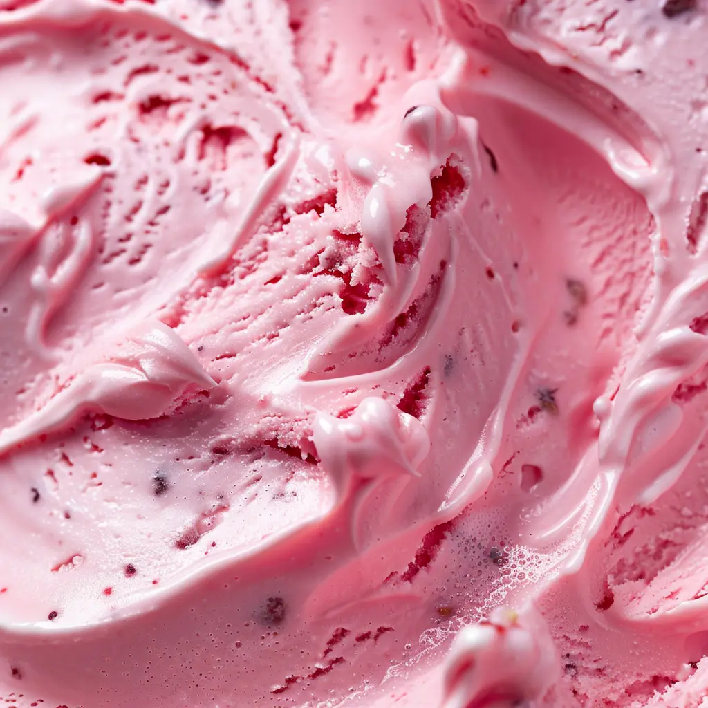 strawberry ice cream creamy cheese pink gelato delicious photography