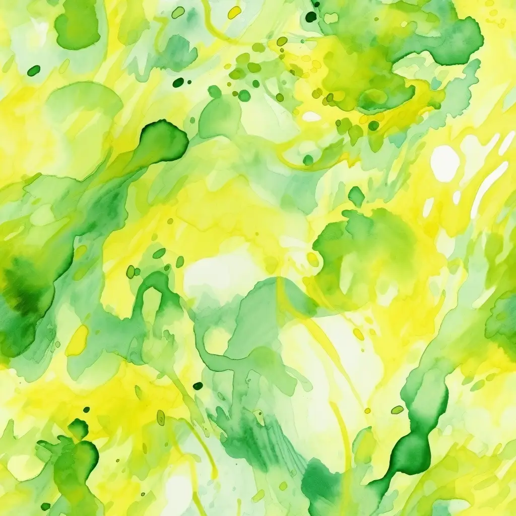 yellow green color watercolor colorful painting pattern