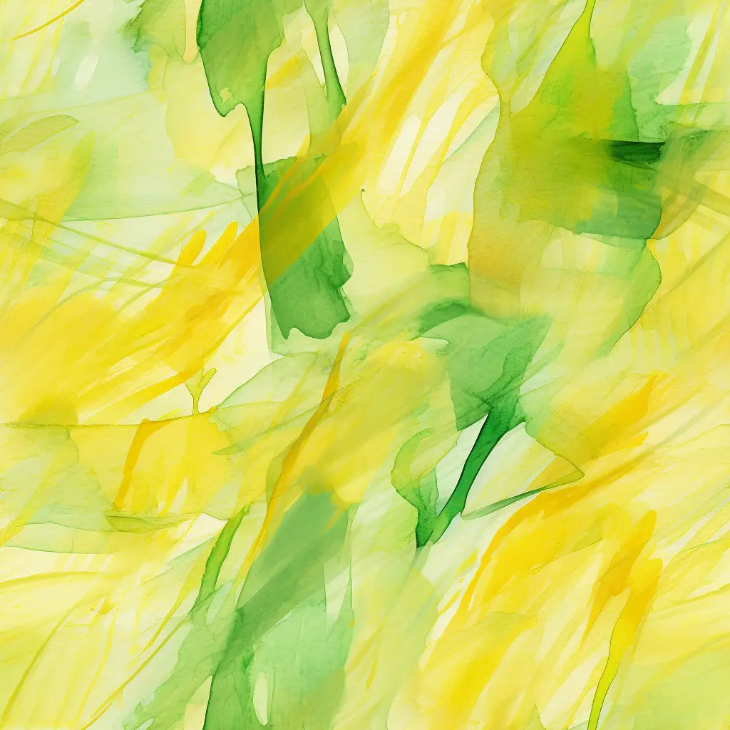 yellow green color watercolor painting colorful pattern
