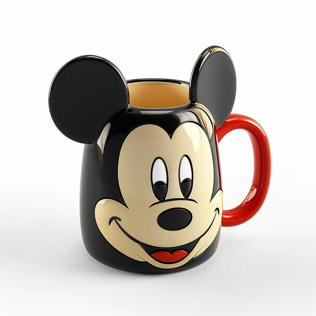 Mickey Mouse cartoon mug cup photography