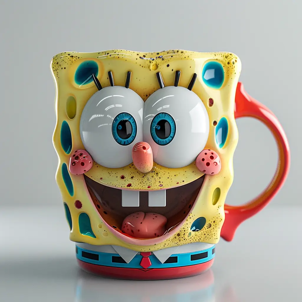 Spongebob cartoon photography cup mug