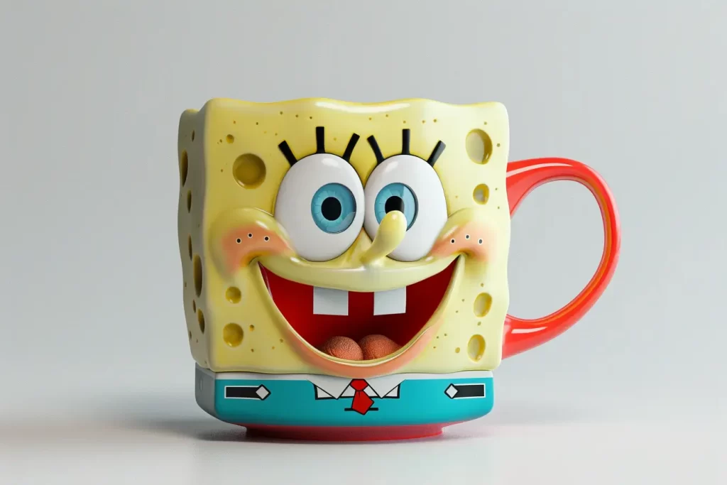 Spongebob cartoon photography mug cup