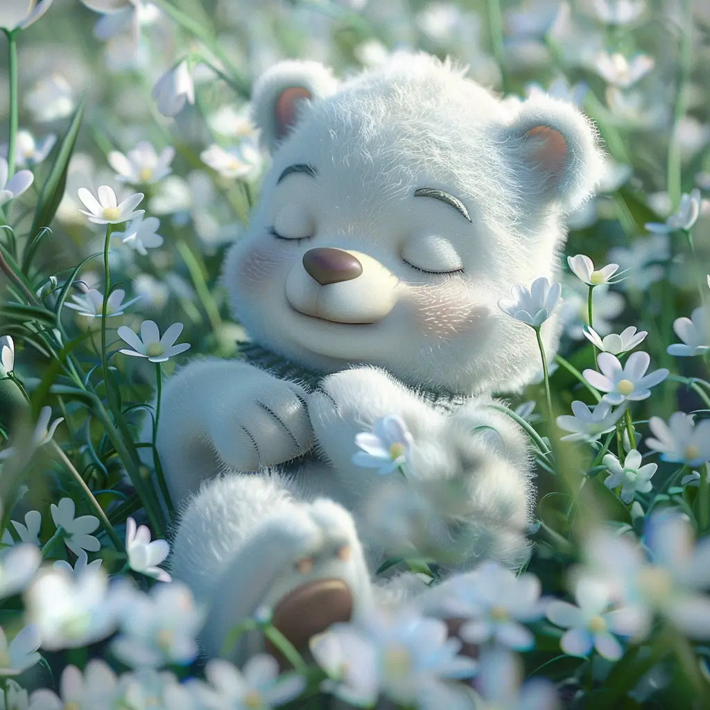 bear baby cute cartoon animation 3D