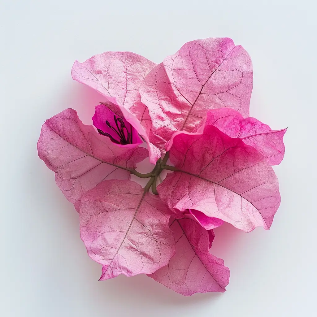 bougainvillea flower bloom single pink red photography