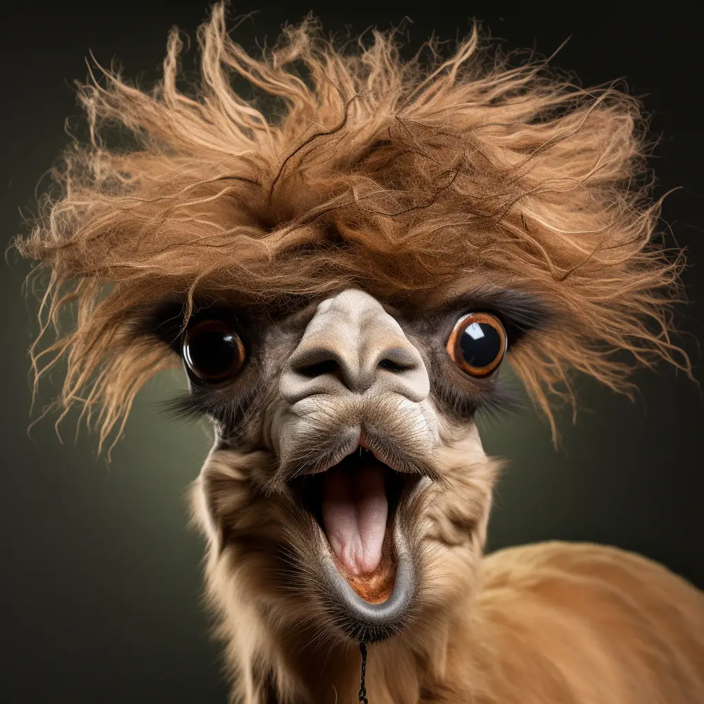 camel crazy fur photography portrait hair mania mane