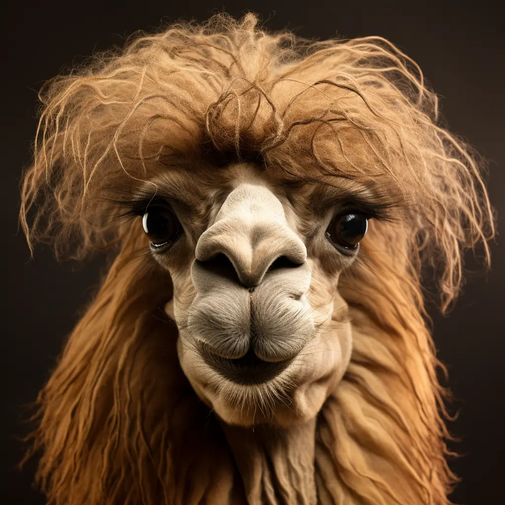 camel crazy fur portrait hair mane mania photography