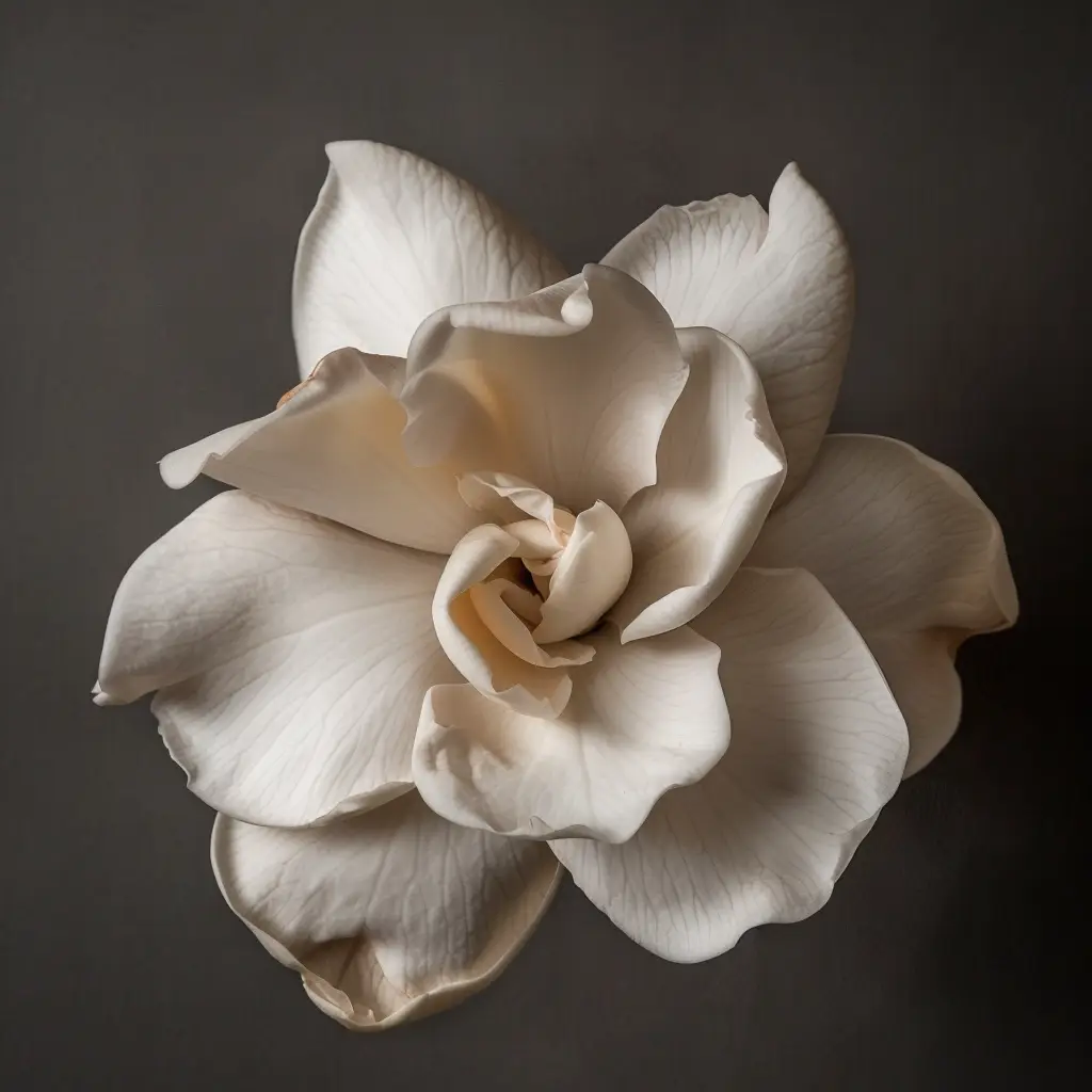 gardenia flower bloom single red photography