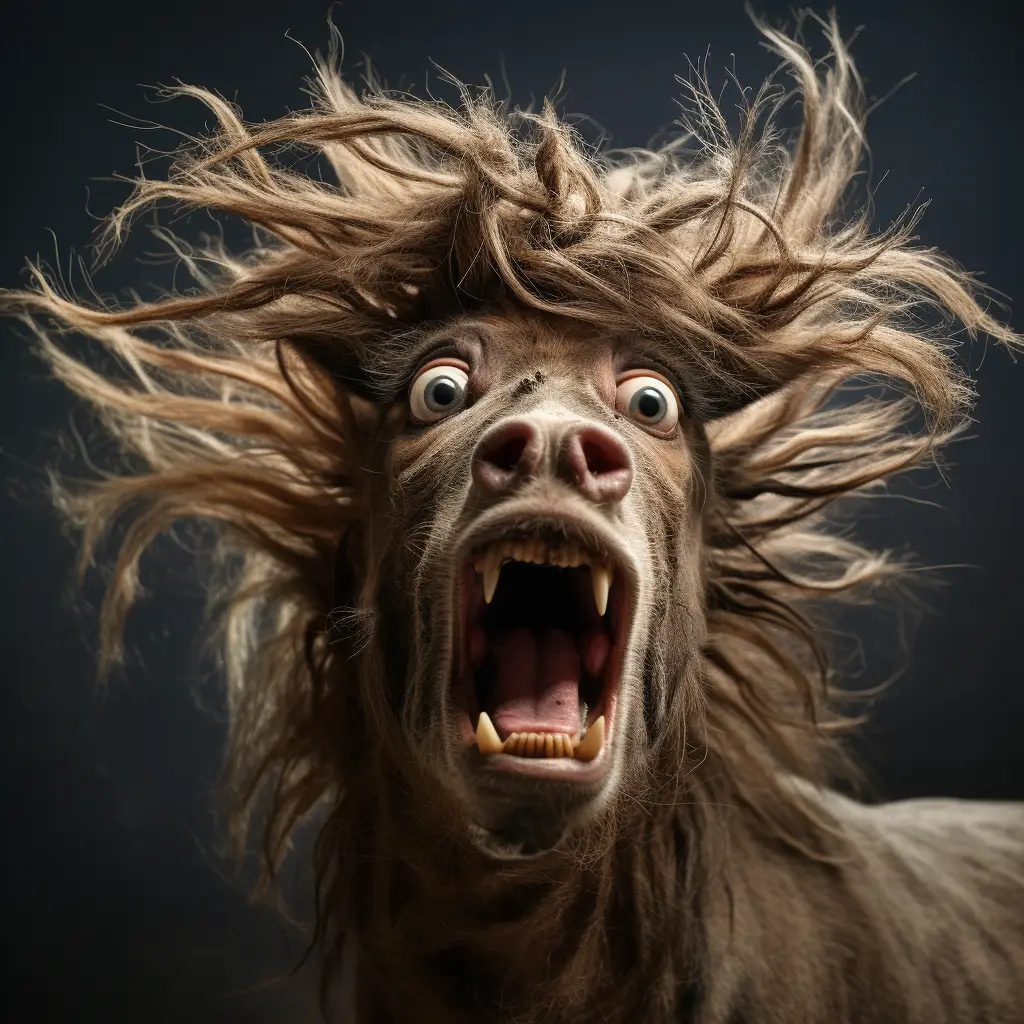 horse crazy fur photography portrait hair mane mania