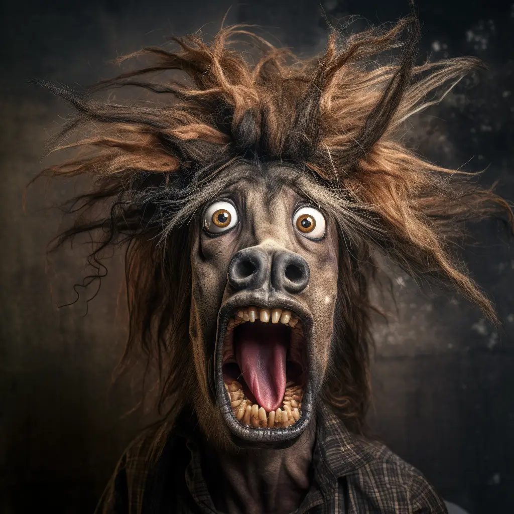 horse crazy fur photography portrait hair mane mania