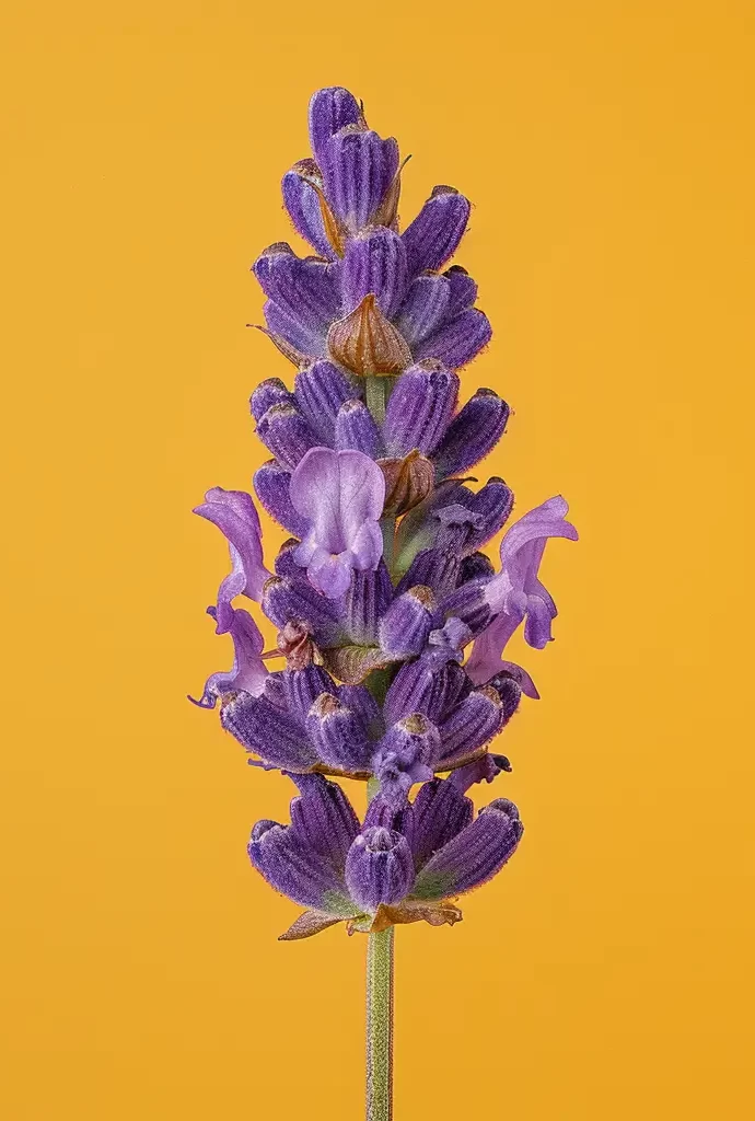 lavender flower yellow purple photography