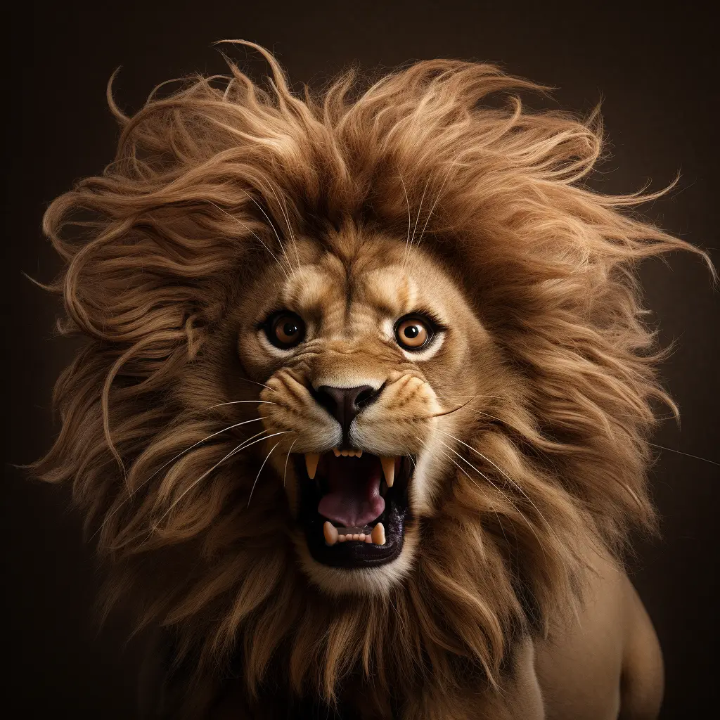 lion crazy fur portrait hair mania mane photography