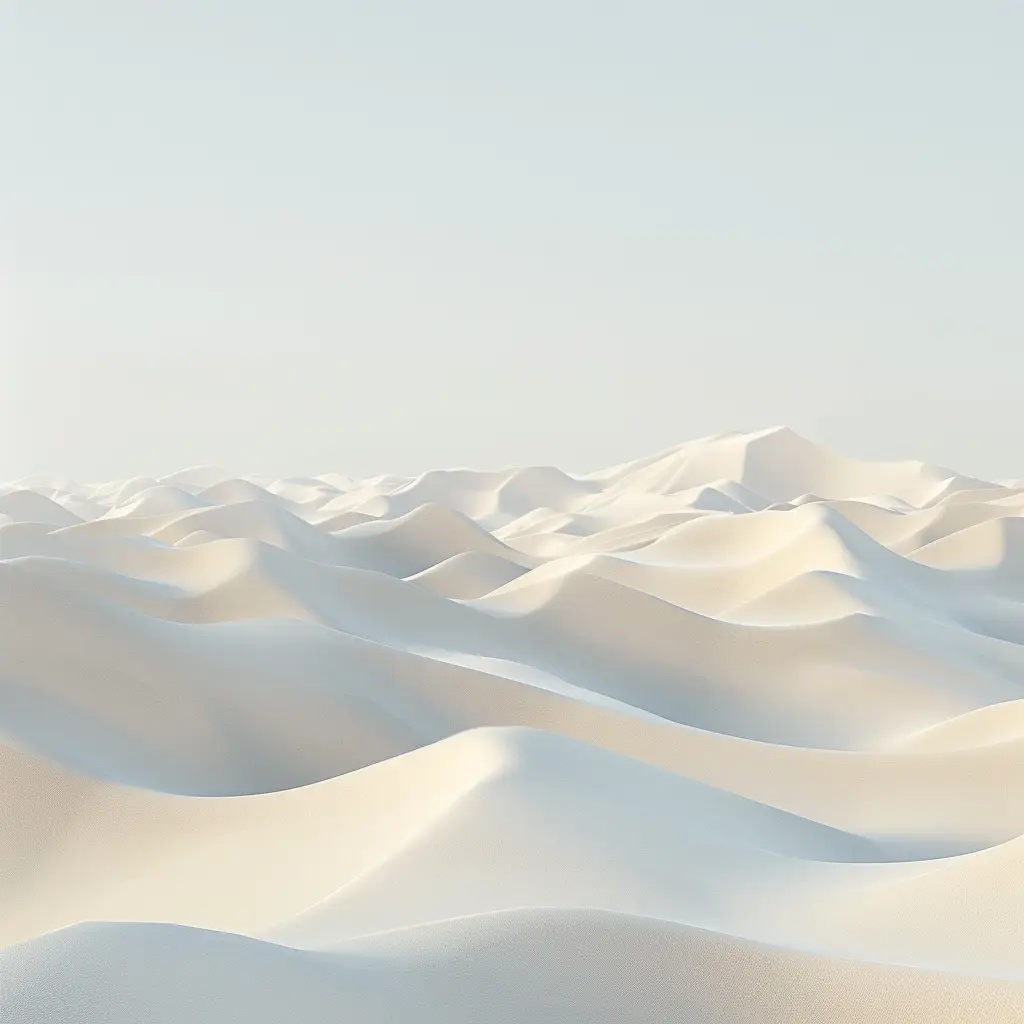 nefud desert white scene 3D model