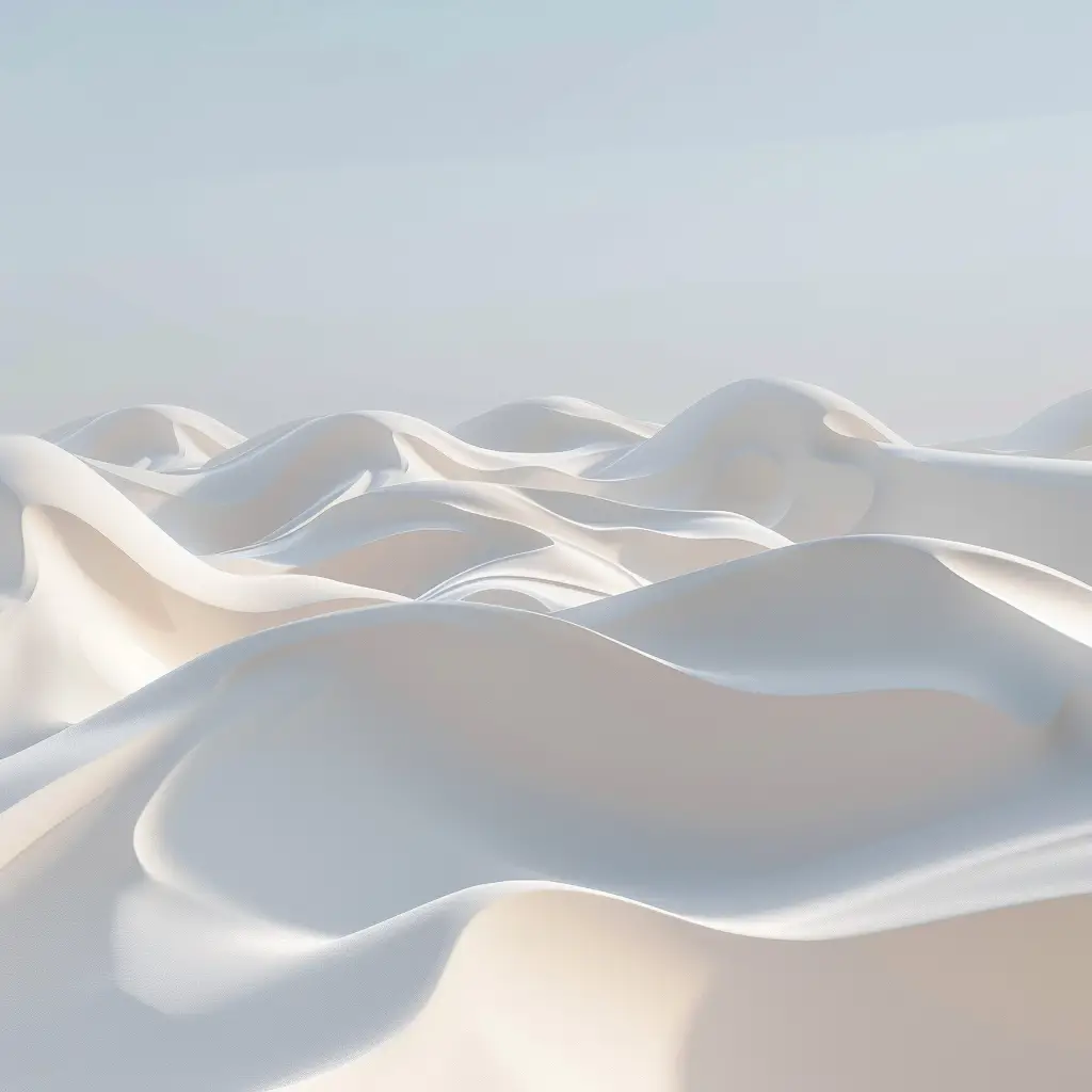 nefud desert white scene model 3D