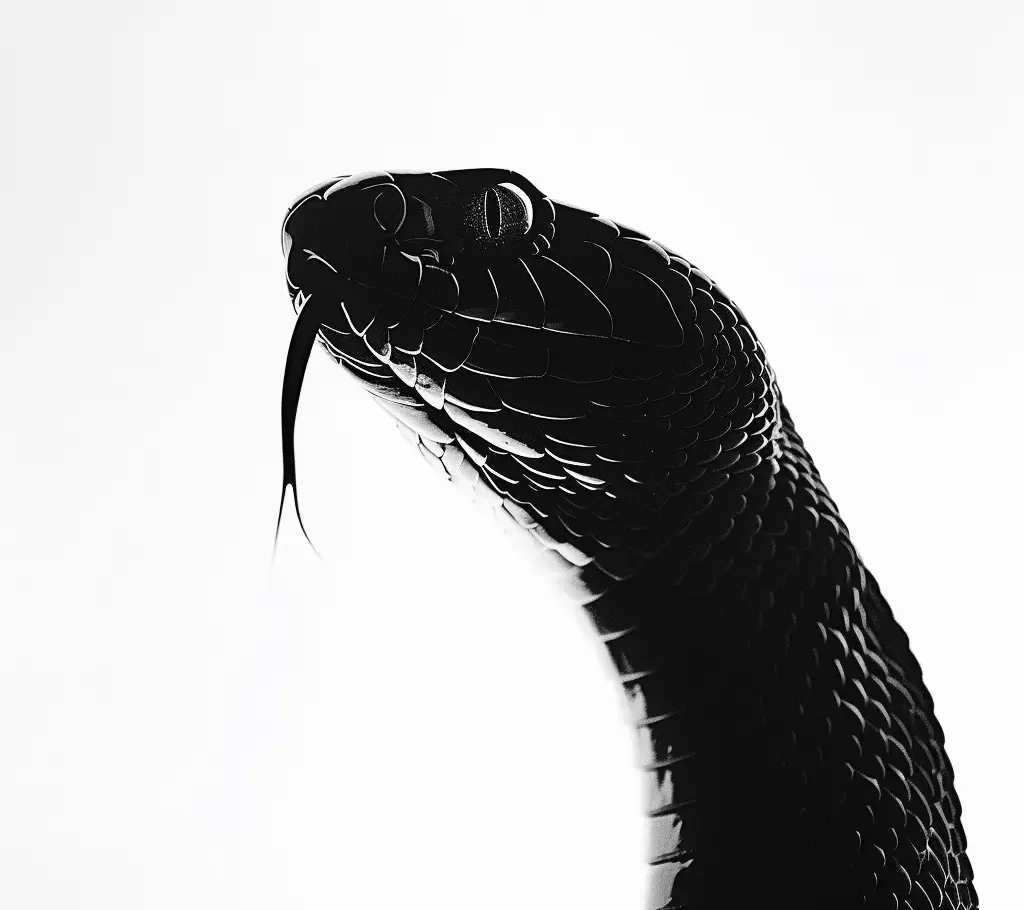 snake light black white silhouette face head photography