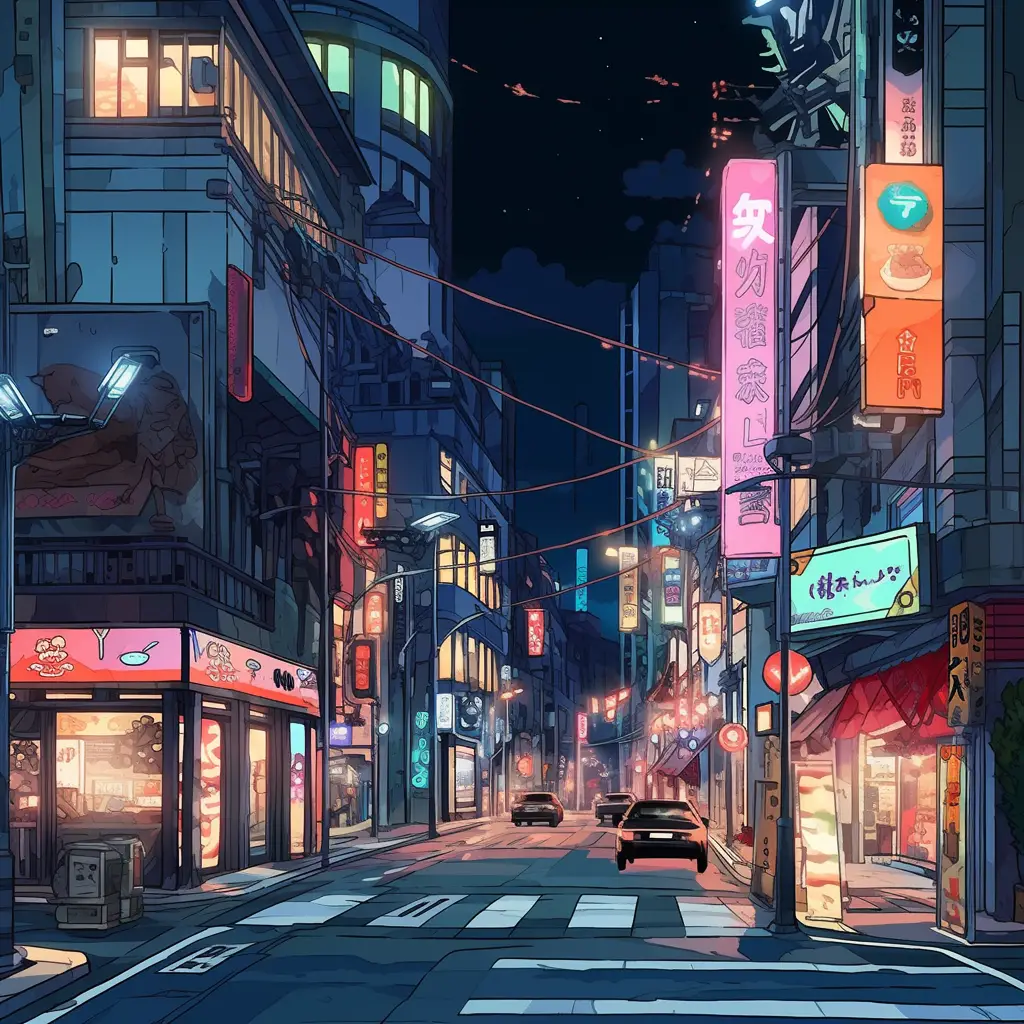 city street building car cartoon road illustration