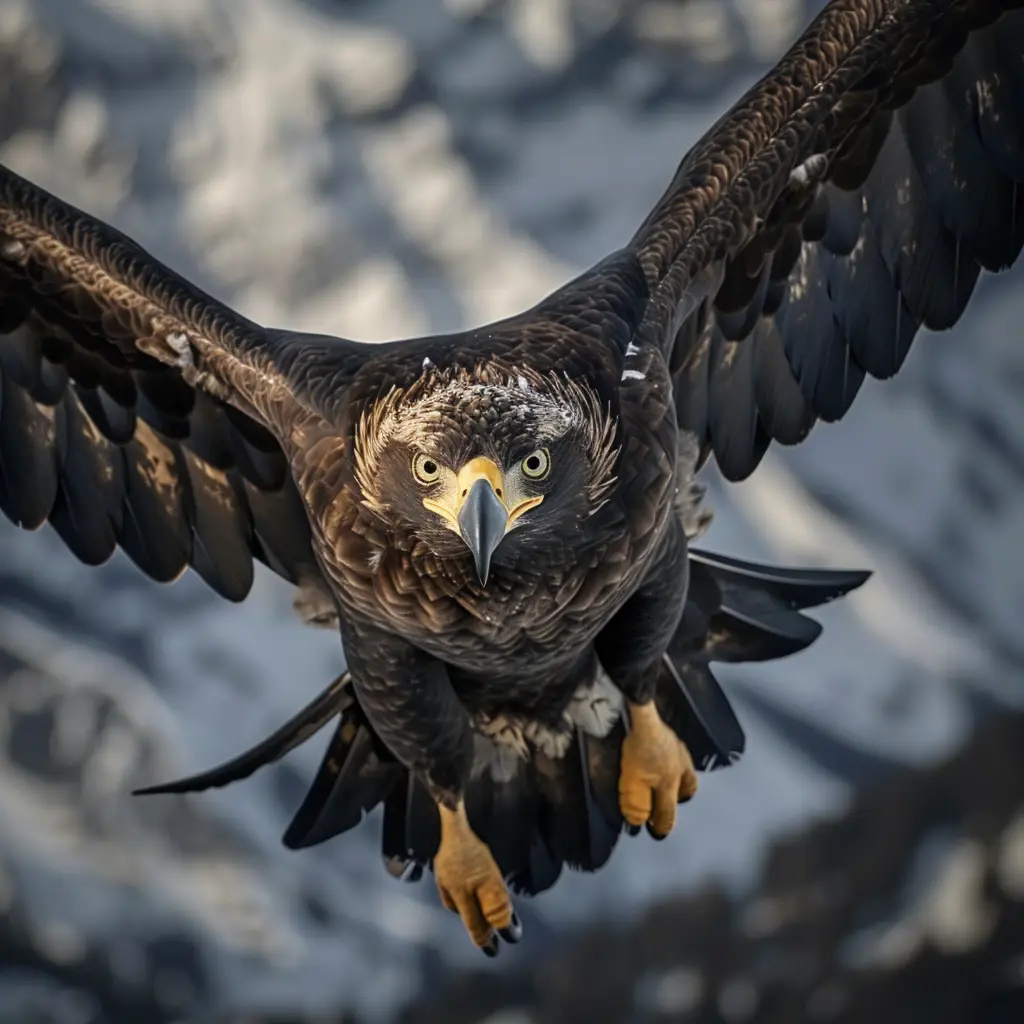 eagle fly flying sky hunt photography