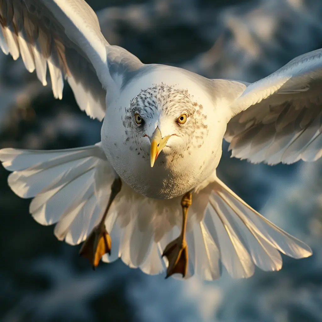 sea gull fly flying sky hunt photography