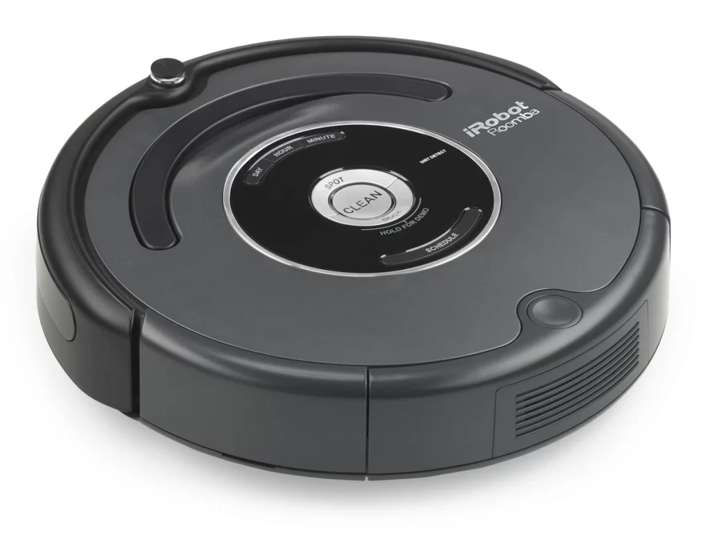 iRobot Roomba560 sideview robotic vacuum 3D