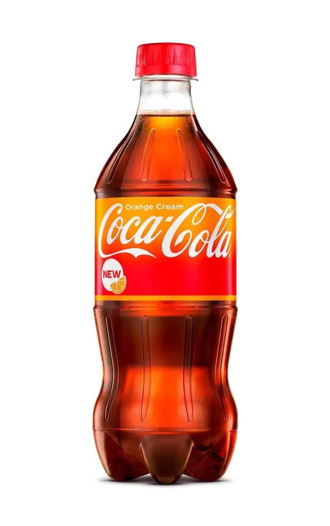Coca Cola coke orange cream