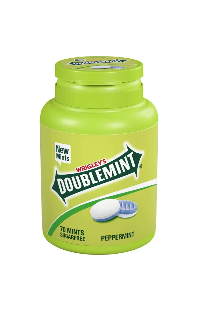 Doublemint peppermint candy mint