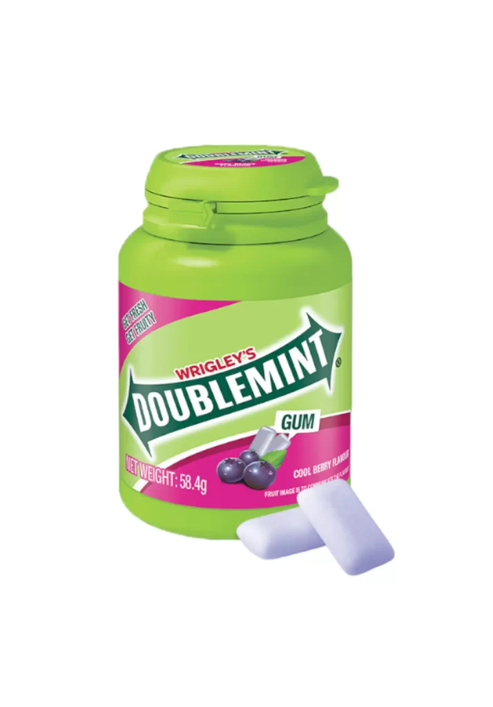 Doublemint peppermint candy mint pink gum