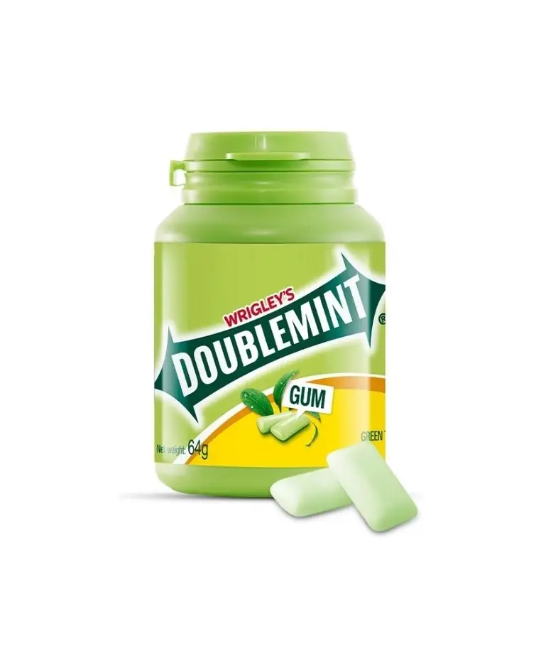 Doublemint peppermint candy mint yellow gum
