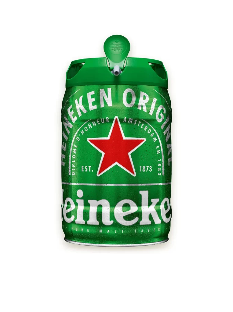 HEINEKEN BEER green barrel