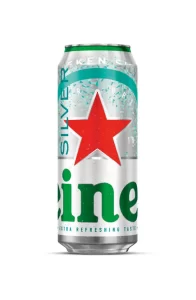 Gropicture Heineken Beer Can Silver