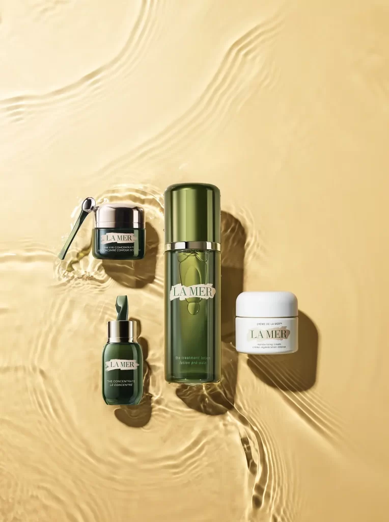LA MER skincare group gold